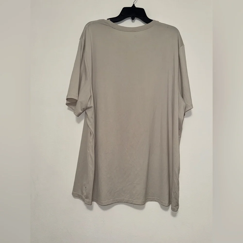 Men’s All In Motion Active Short Sleeve Performance T Shirt Sand XXL NEW!